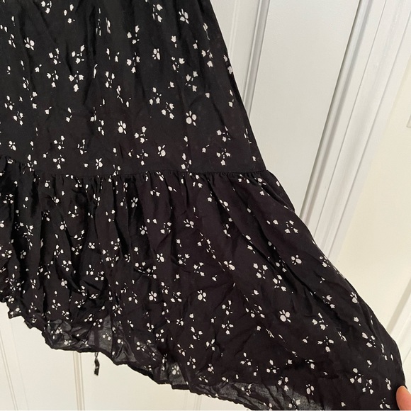 Urban Outfitters UO Harper Tiered Lace-Up Babydoll Dress Size XS - Picture 6 of 9